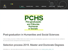 Tablet Screenshot of pchs.ufabc.edu.br