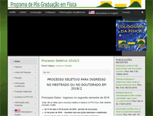 Tablet Screenshot of fisica.ufabc.edu.br