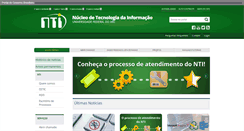 Desktop Screenshot of nti.ufabc.edu.br