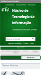 Mobile Screenshot of nti.ufabc.edu.br