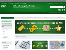Tablet Screenshot of nti.ufabc.edu.br