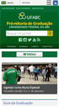 Mobile Screenshot of prograd.ufabc.edu.br